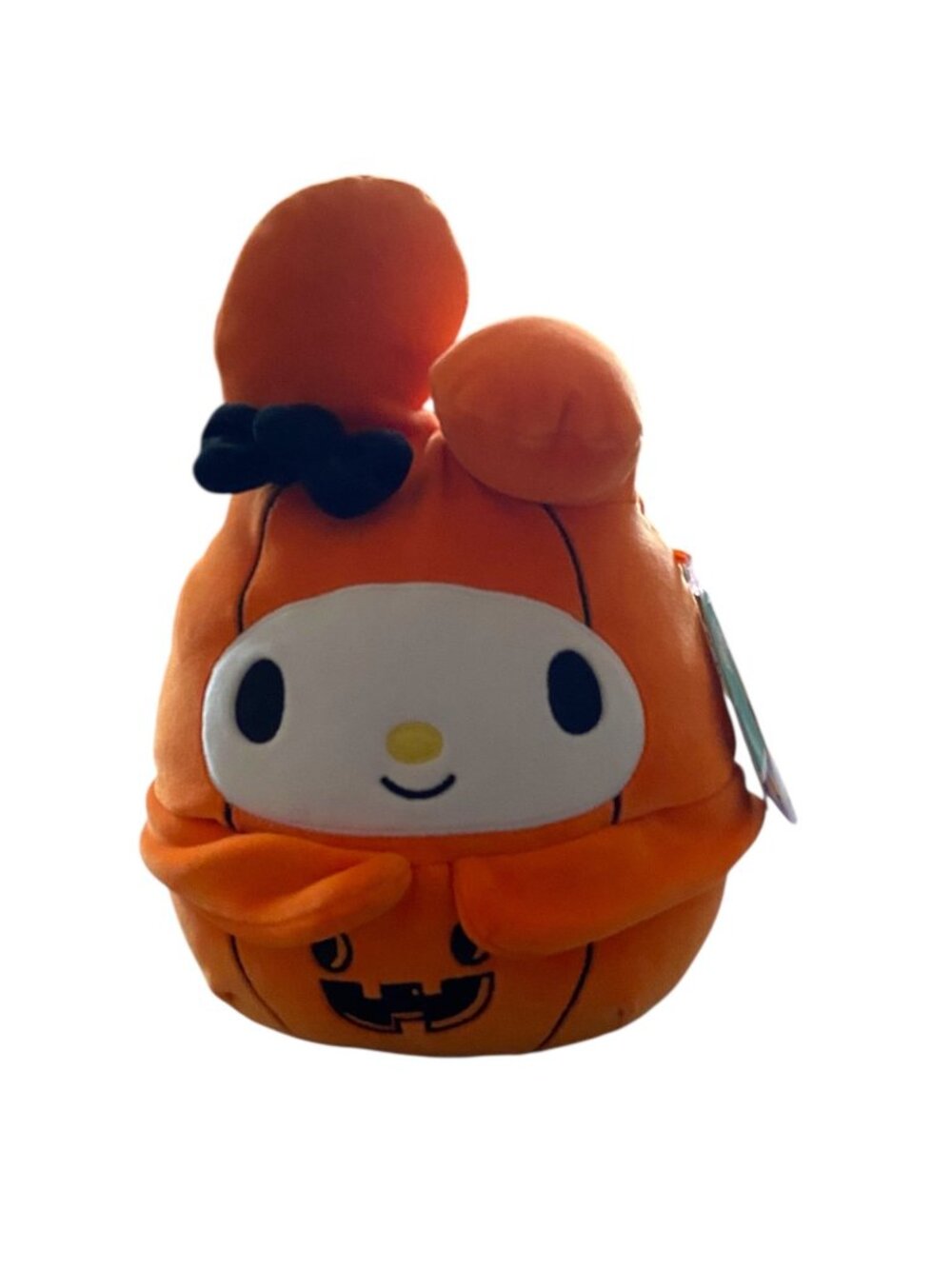 Squishmallows My Melody Pumpkin Plushie 8” NWT Halloween Collectible Fairy Cute